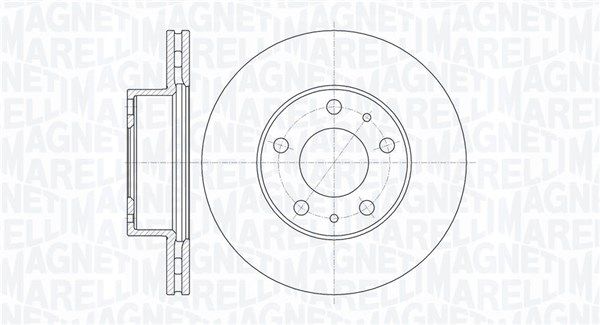 MAGNETI MARELLI Jarrulevy 361302040168